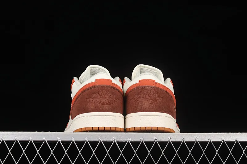 All categories Air Jordan Jordan series basketball shoes Air Jordan 1 Low Air Jordan AJ1 Low AJ1 Joe 1 white orange yellow color low-top cultural leisure sports basketball shoes CV3545-102